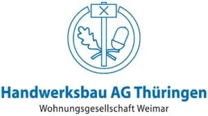 Handwerksbau AG Thüringen Logo von Handwerksbau AG Thüringen, Kunde der QVS GmbH