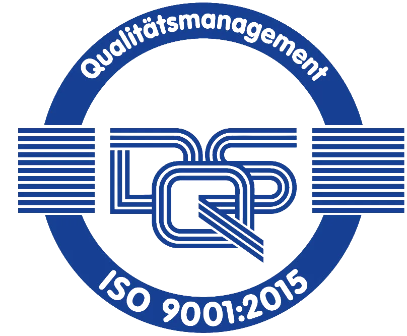 ISO 9001:2015 zertifiziert
